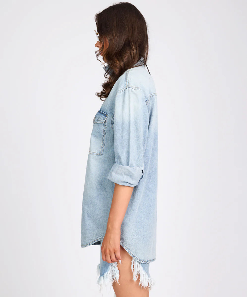 ONE TEASPOON // Essential Denim Shirt SANTA CRUISE