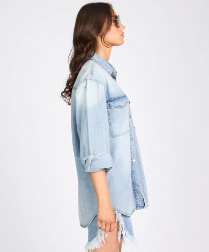 ONE TEASPOON // Essential Denim Shirt SANTA CRUISE