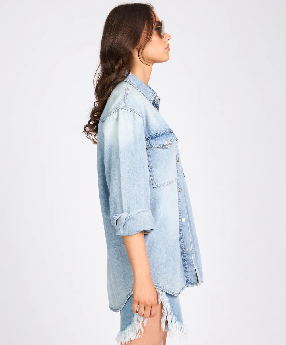 ONE TEASPOON // Essential Denim Shirt SANTA CRUISE