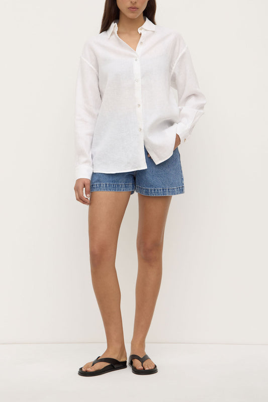 ASSEMBLY LABEL // Everyday Linen Shirt WHITE