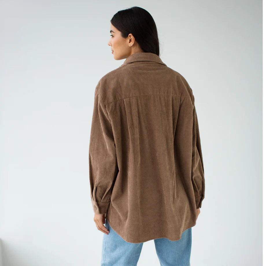 S O P H I E // Shacket Jacket SAND