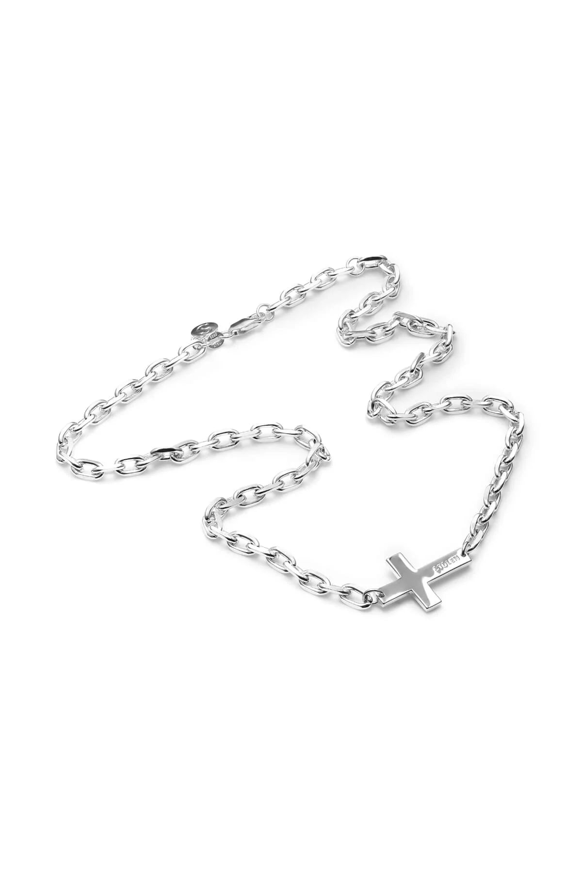 SGC // Falling Cross Maxi Necklace