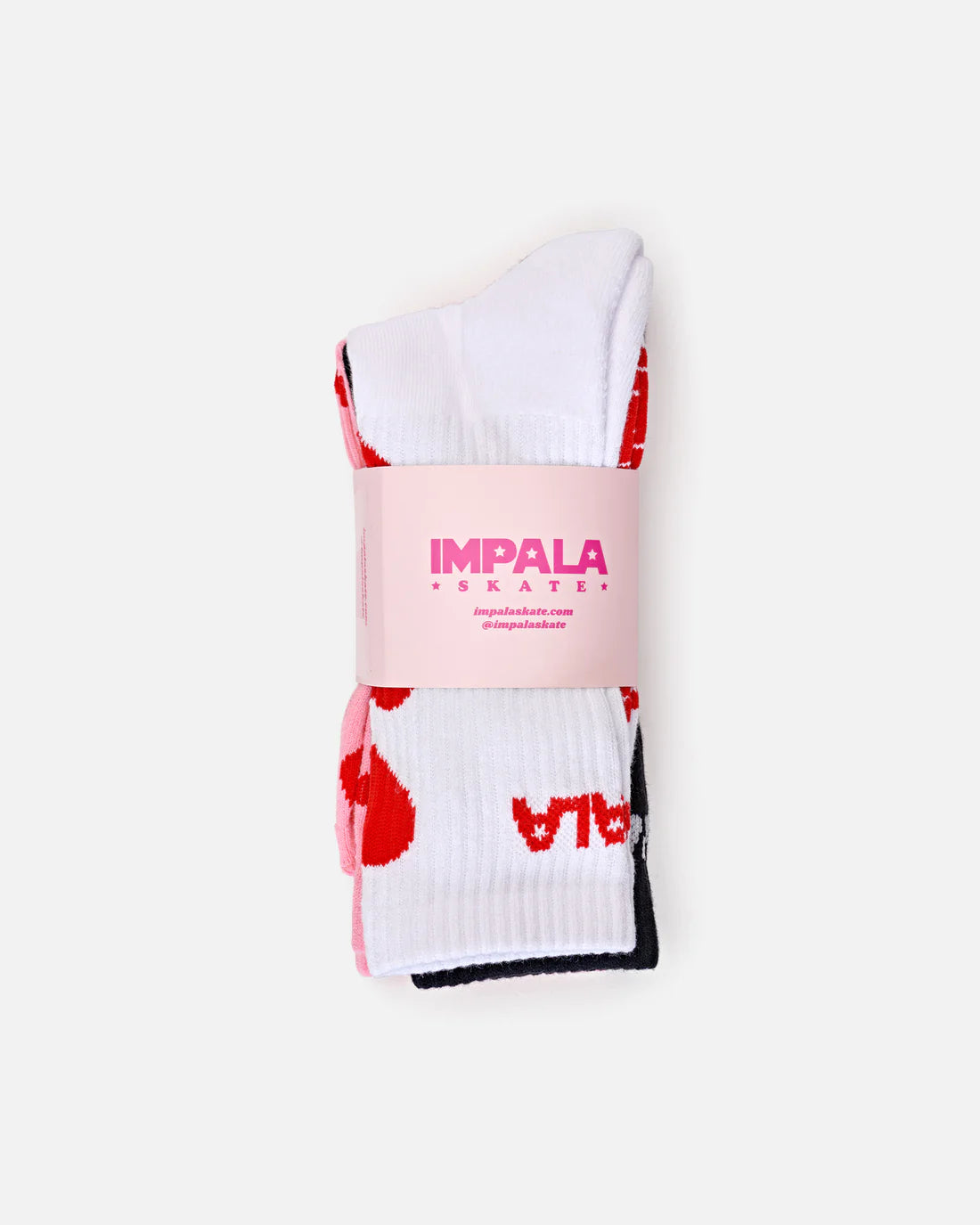 IMPALA // 3pk Socks FALLING HEARTS