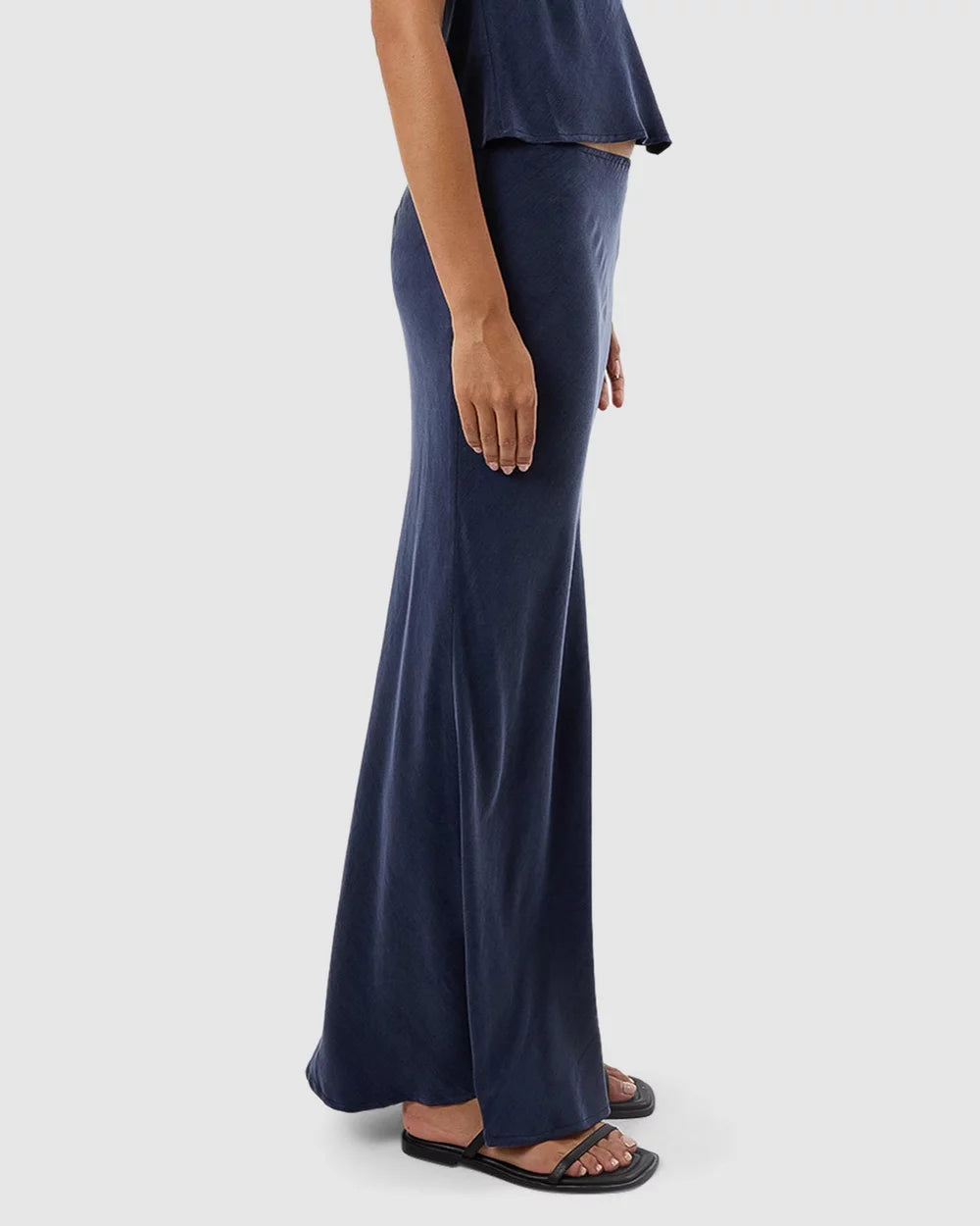 THRILLS // Faye Slip Skirt OXFORD BLUE