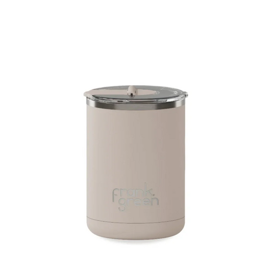 FRANK GREEN // 12oz Coffee Cup w Hinged Lid MOONDUST