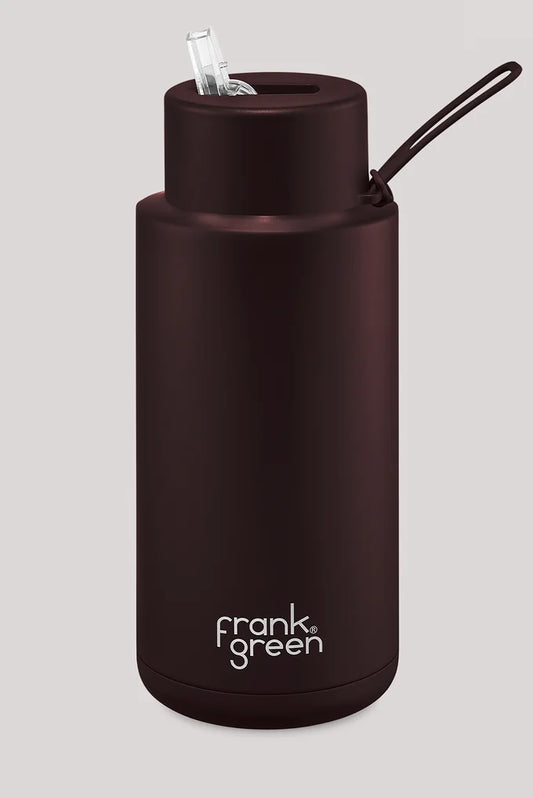 FRANK GREEN // 34oz Reusable Bottle CHOCOLATE