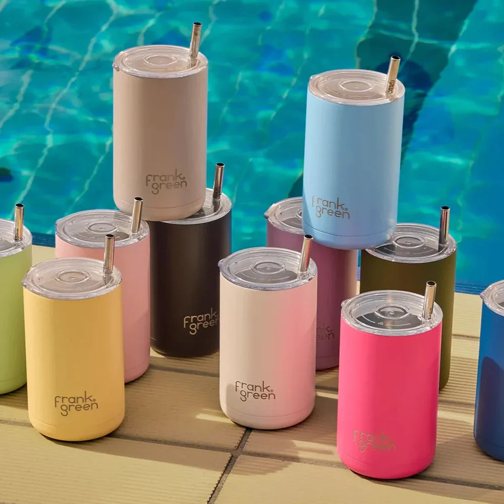 FRANK GREEN // Iced Coffee Cup w Straw MOONDUST