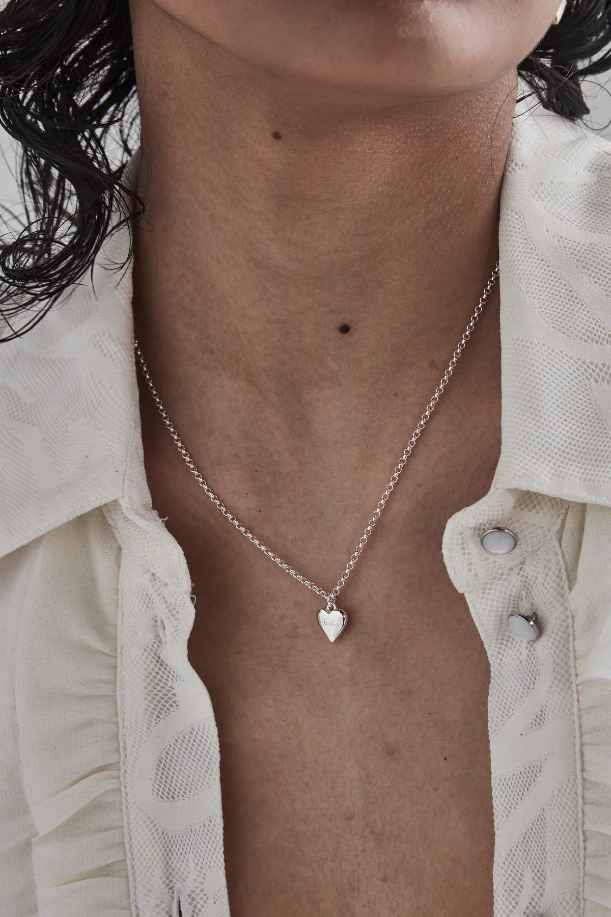 SGC // Full Heart Necklace Mini