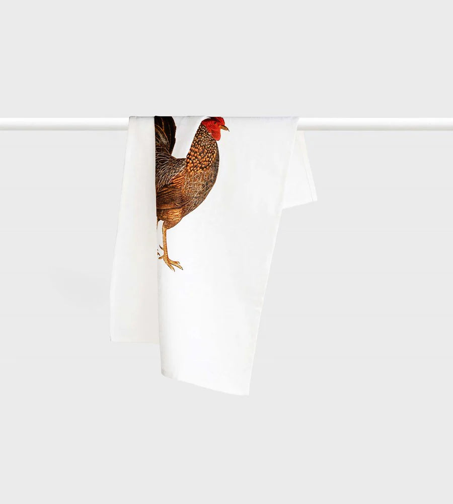 FATHER RABBIT // Tea Towel ROOSTER
