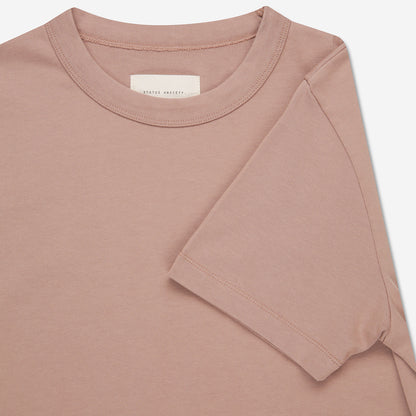 STATUS ANXIETY // Feels Right Tee DUSTY ROSE