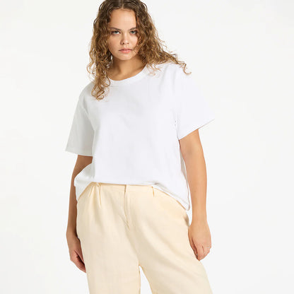 STATUS ANXIETY // Feels Right Tee OFF WHITE