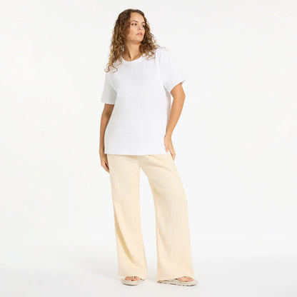 STATUS ANXIETY // Feels Right Tee OFF WHITE