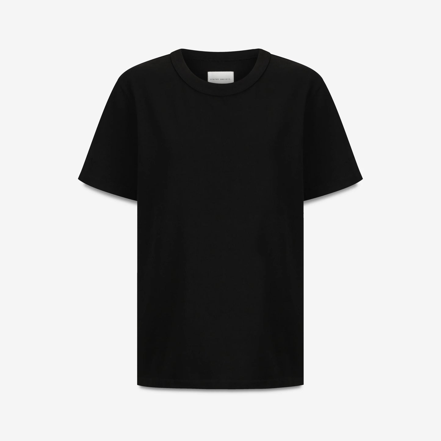 STATUS ANXIETY // Feels Right Tee SOFT BLACK