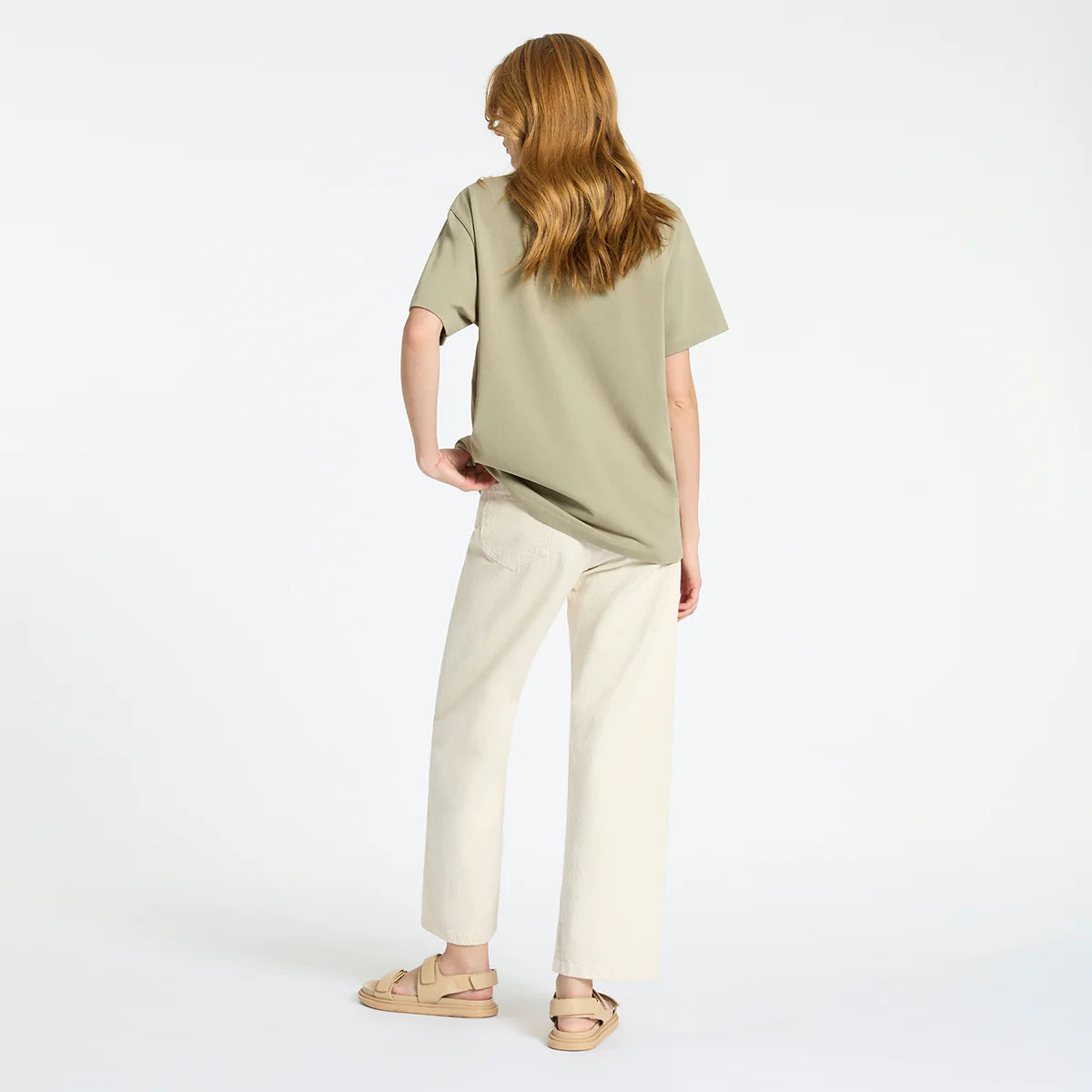 STATUS ANXIETY // Feels Right Tee WASHED SAGE