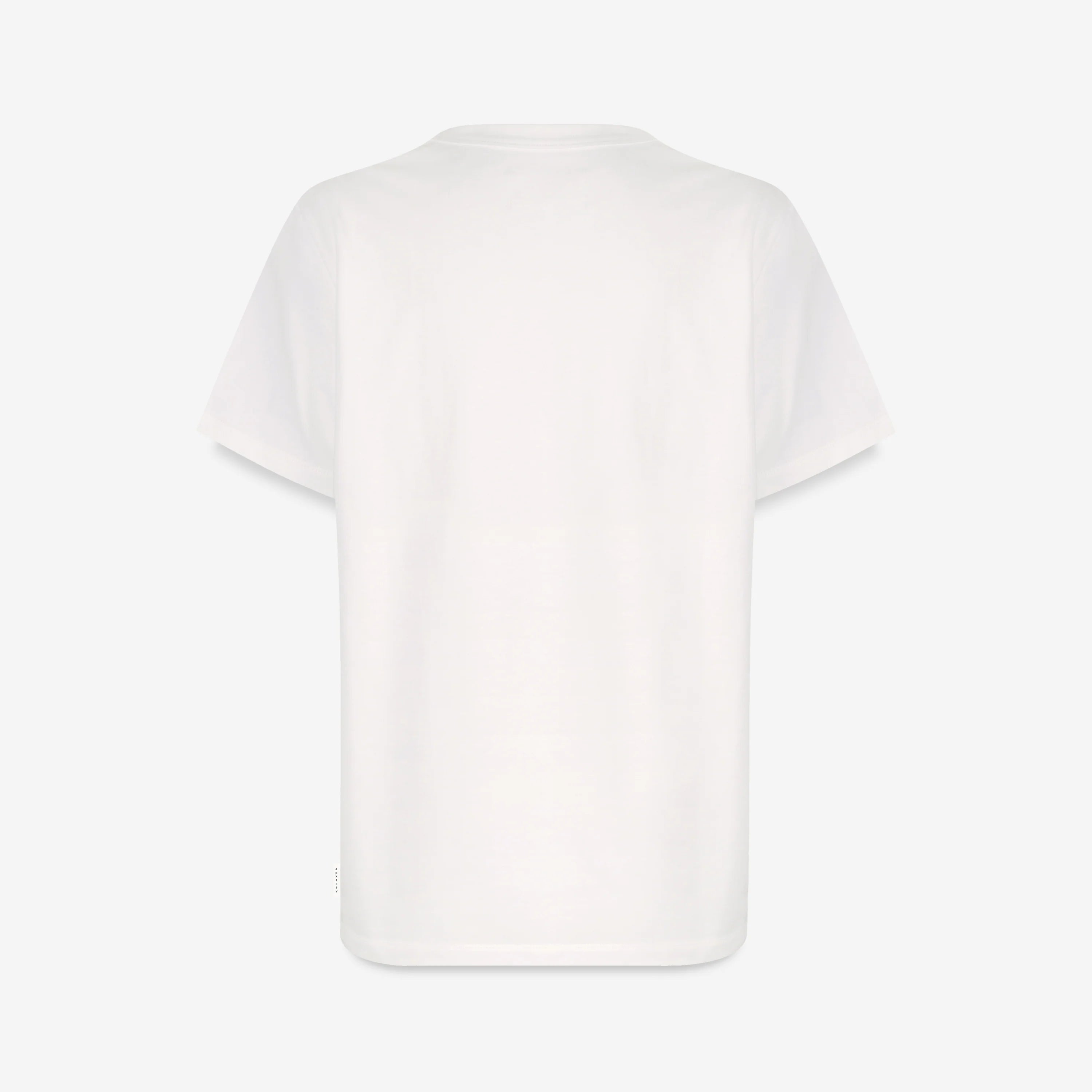 STATUS ANXIETY // Feels Right Logo Tee WHITE