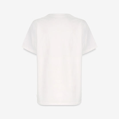 STATUS ANXIETY // Feels Right Logo Tee WHITE