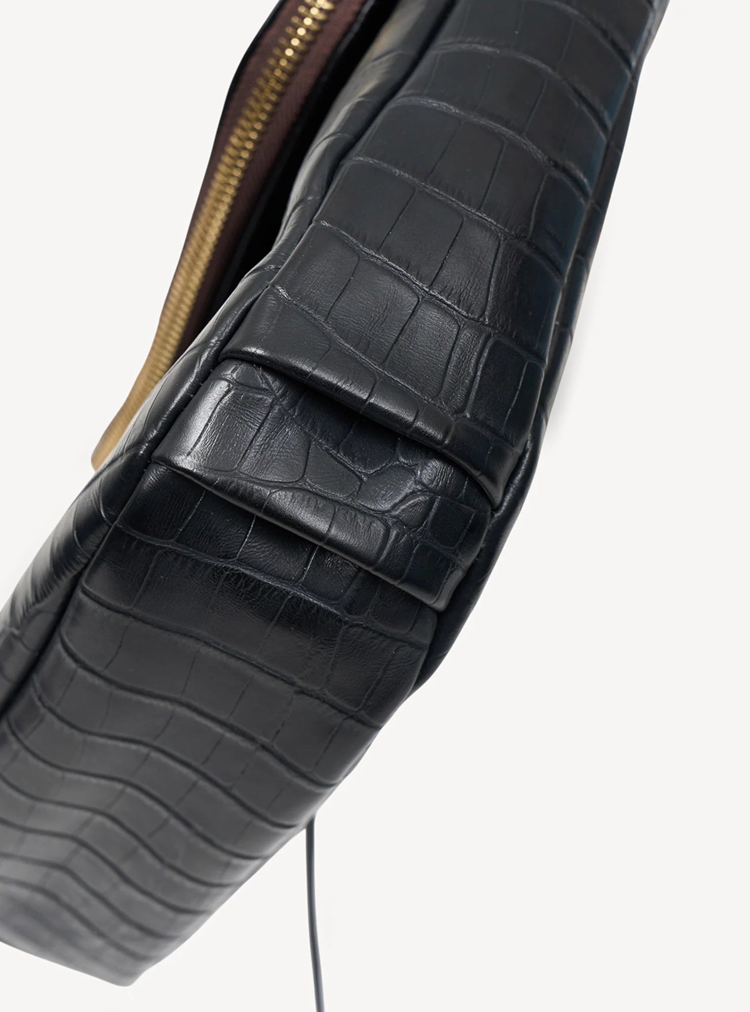 SABEN // Fifi Crossbody BLACK CROC