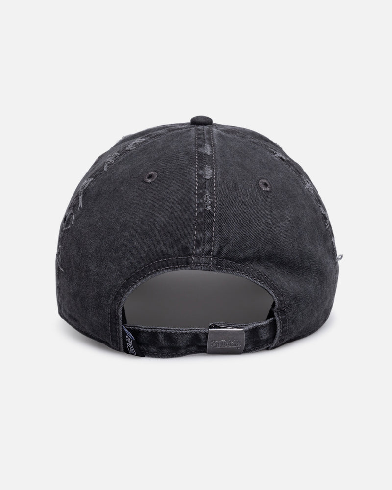 VD Flames Dad Cap WASHED BLACK