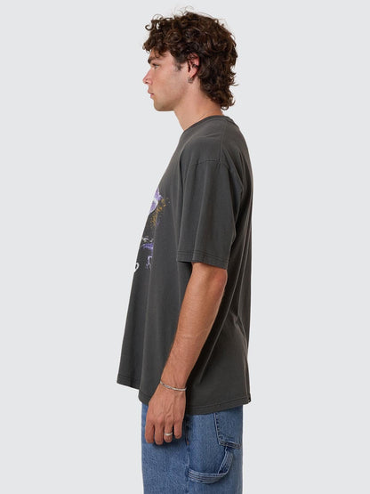 THRILLS // Flight Risk OS Tee MERCH BLACK