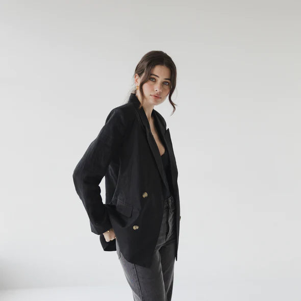 S O P H I E // Forever Blazer BLACK