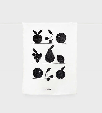 FATHER RABBIT // Tea Towel FRUIT SHELF
