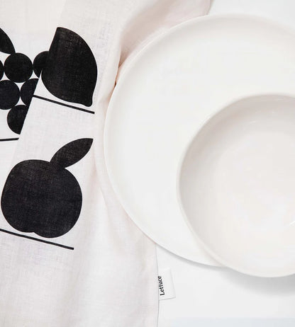 FATHER RABBIT // Tea Towel FRUIT SHELF