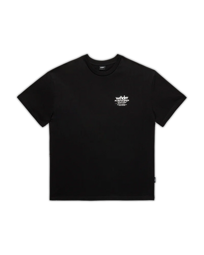 WNDRR // Full Contact Box Fit Tee BLACK