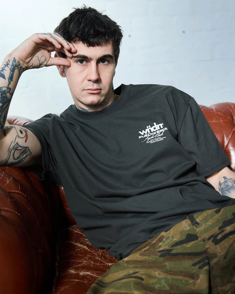 WNDRR // Full Contact Box Fit Tee INK