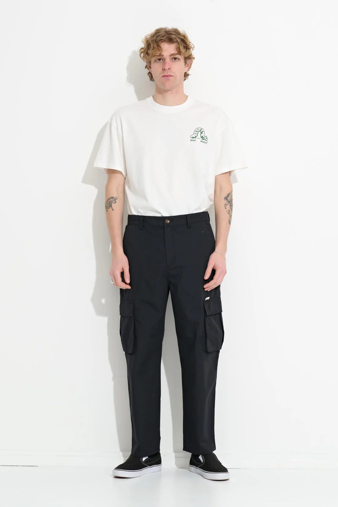 MISFIT // Green Onions Cargo Pant BLACK RIPSTOP