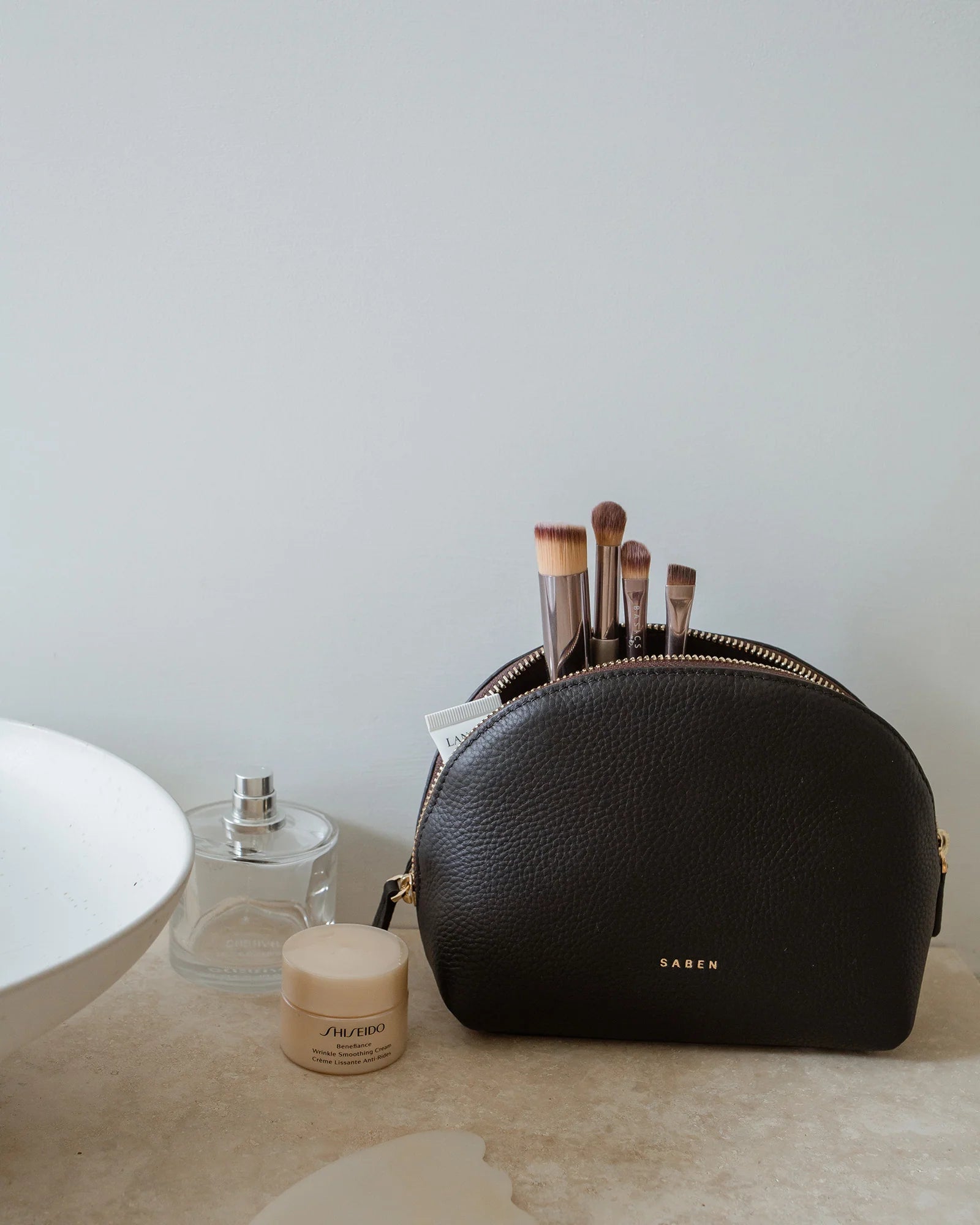 SABEN // Gabi Cosmetic Pouch BLACK