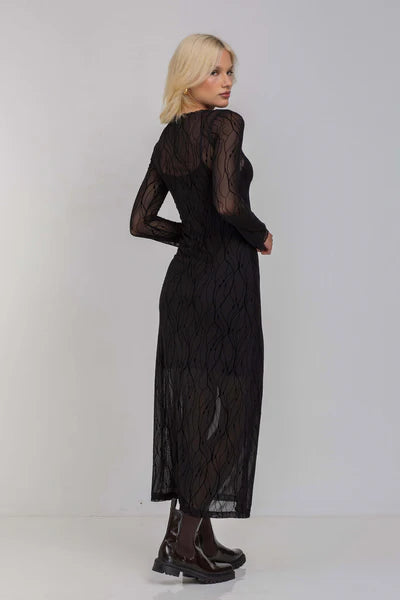 BLAK // Gigi Dress BLACK VINES