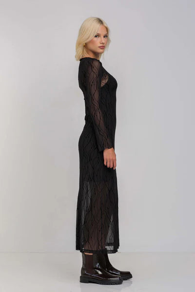 BLAK // Gigi Dress BLACK VINES