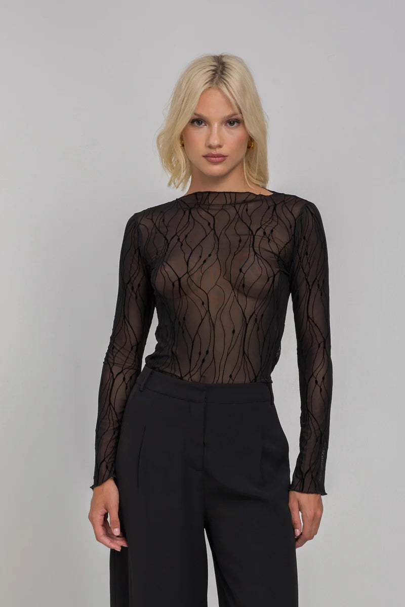 BLAK // Gigi Top BLACK VINES