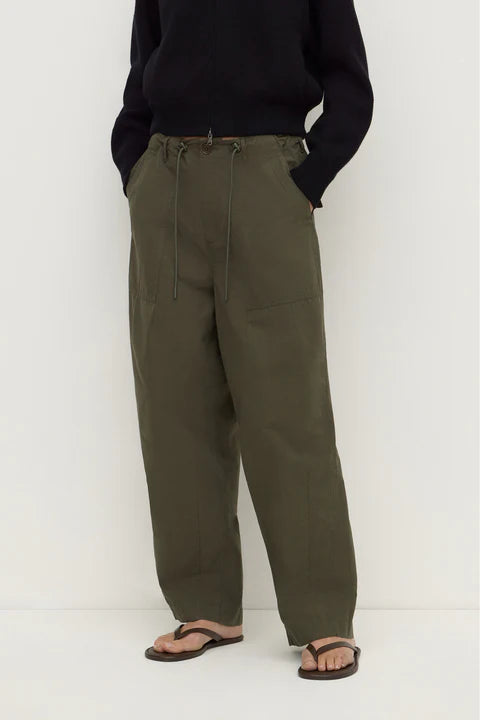 Gigi Utility Pant DARK MILITARY