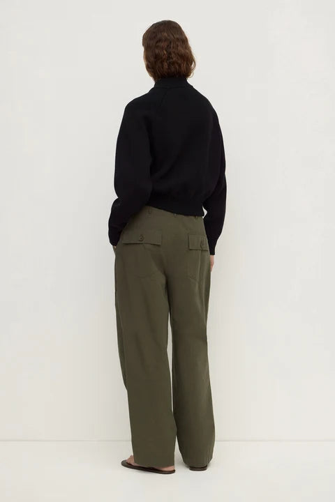 Gigi Utility Pant DARK MILITARY