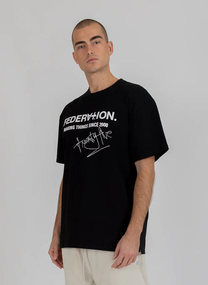 FEDERATION // Goode Tee SIGNED 25 BLACK