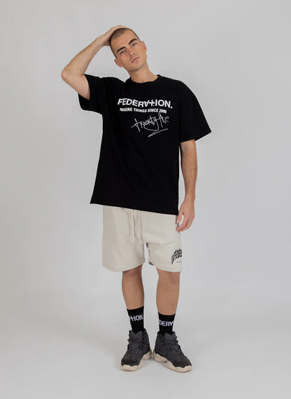 FEDERATION // Goode Tee SIGNED 25 BLACK