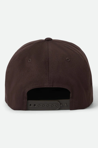 BRIXTON // Grade HP Snapback PINECONE BROWN