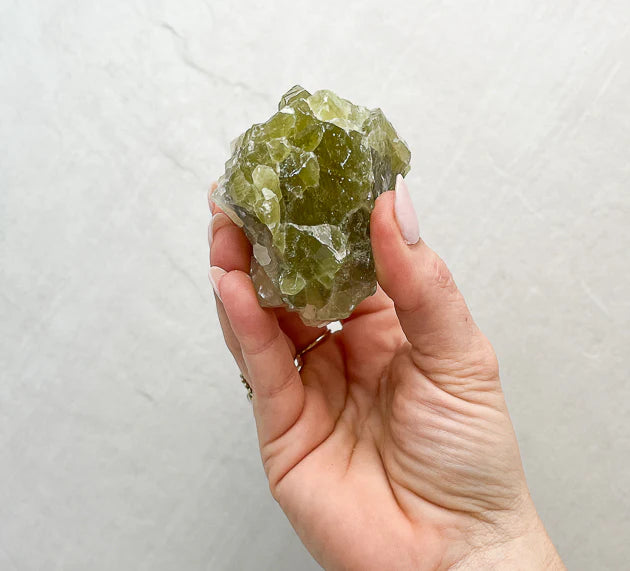 OPAL + SAGE // Green Calcite VITALITY