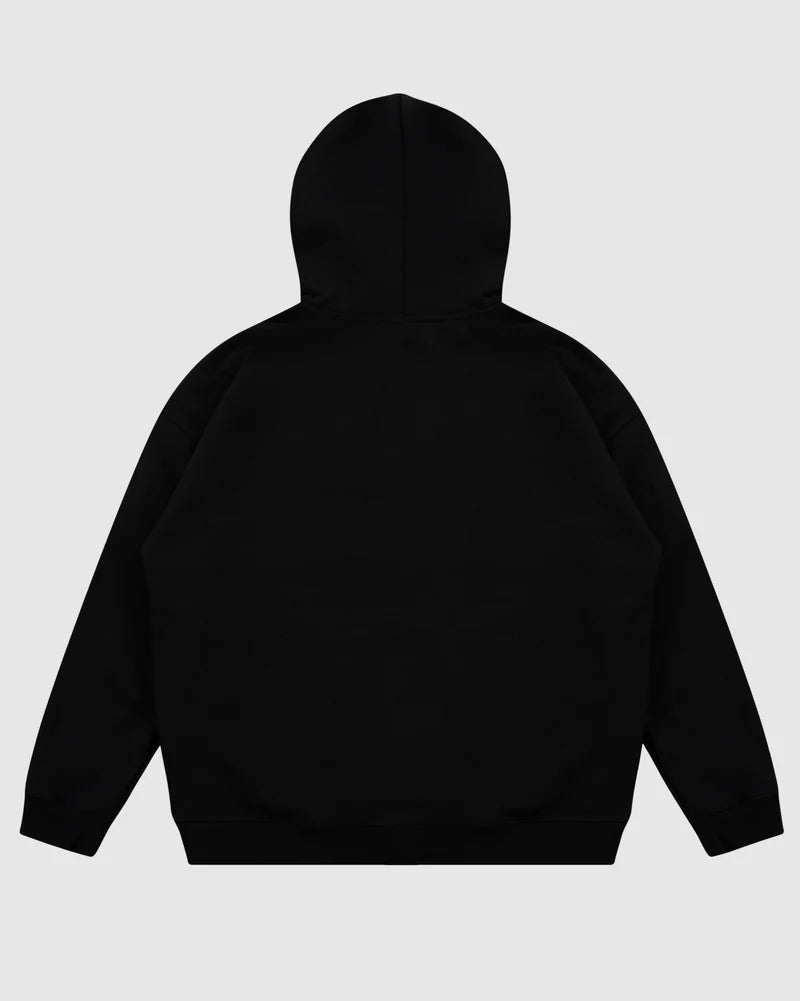 WNDRR // Halo Hood Sweat BLACK