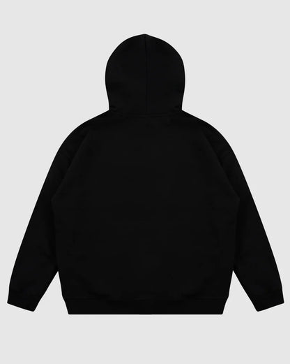WNDRR // Halo Hood Sweat BLACK