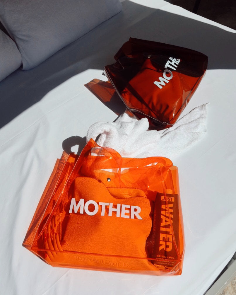 HAPPY LITTLE MOTHER // Jelly Bag TANGERINE