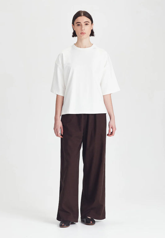 COMMONERS // Heavy Boxy Tee WHITE