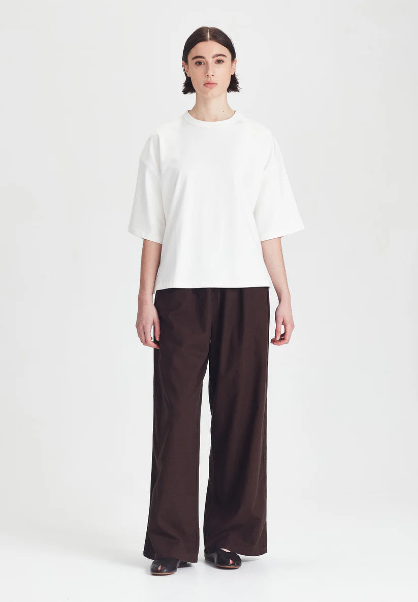 COMMONERS // Heavy Boxy Tee WHITE