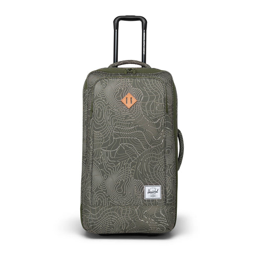 HERSCHEL // Heritage Softshell Medium Luggage IVY GREEN TOPOGRAPHY