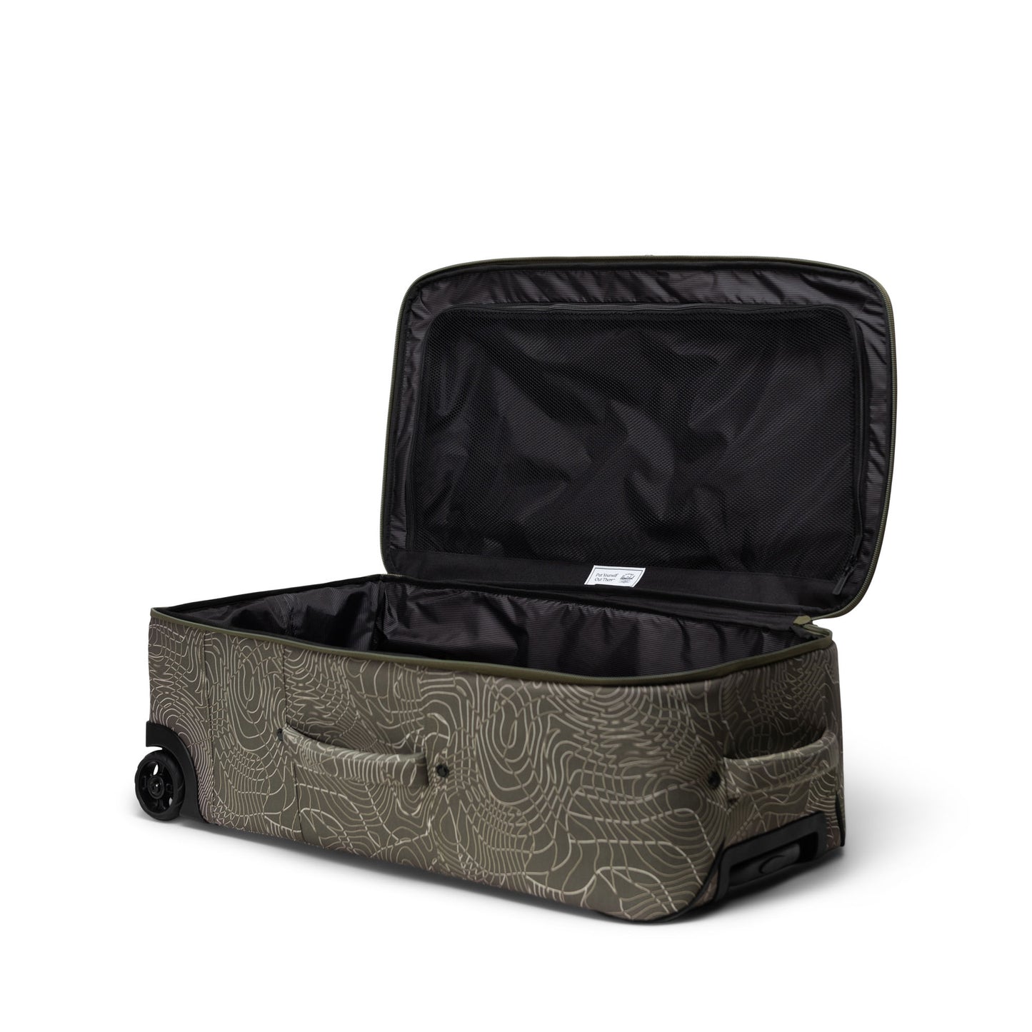 HERSCHEL // Heritage Softshell Medium Luggage IVY GREEN TOPOGRAPHY