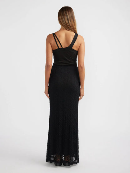 ENA PELLY // Hope Lace Skirt BLACK