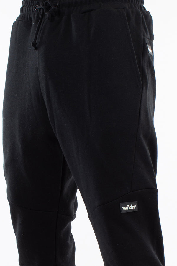 WNDRR // Hoxton V2 Tech Trackpant BLACK