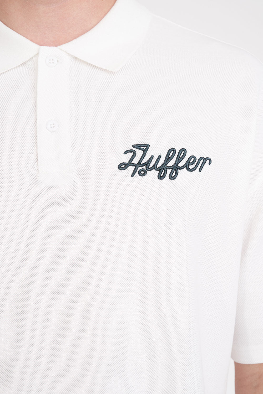 HUFFER GOLF // Par Polo Ballsy CHALK