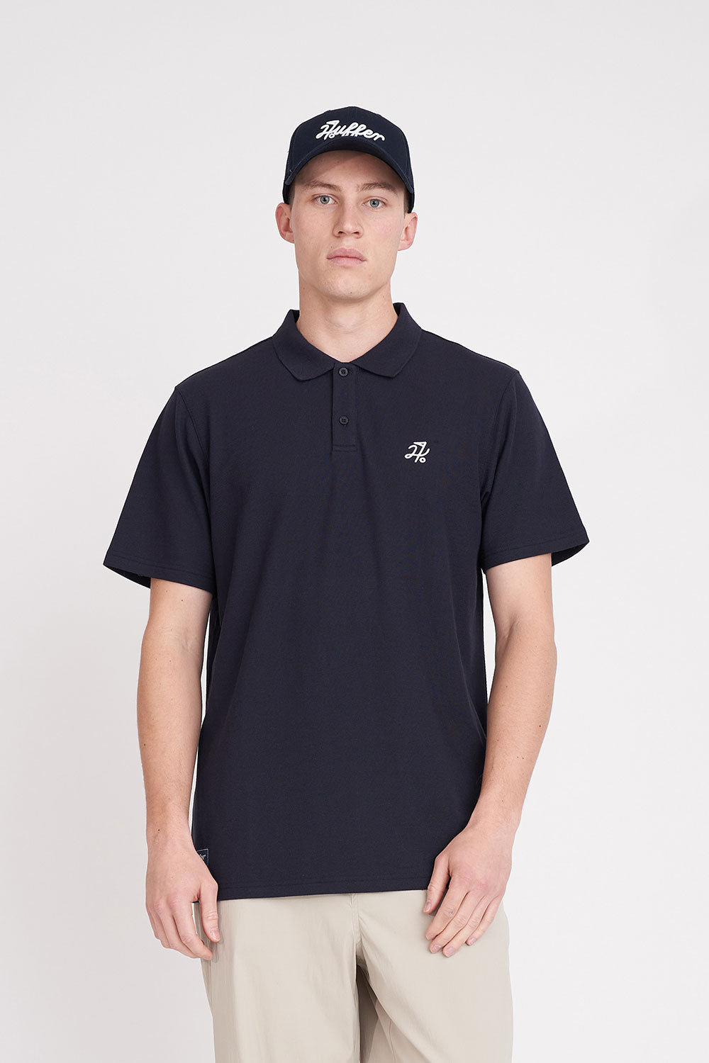 HUFFER GOLF // Classic Polo NAVY